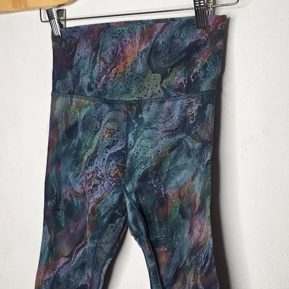 Lululemon Align Crop Leggings 21" Inseam Multicolor Pattern Women's Size 6 - Picture 3 of 6